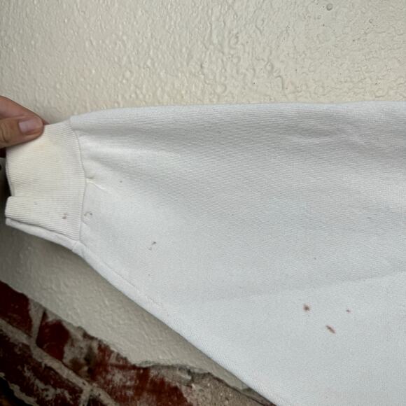 Vintage Tennessee Lady Vols Sweatshirt XL White Crewneck Basketball NCAA USA - Picture 9 of 15